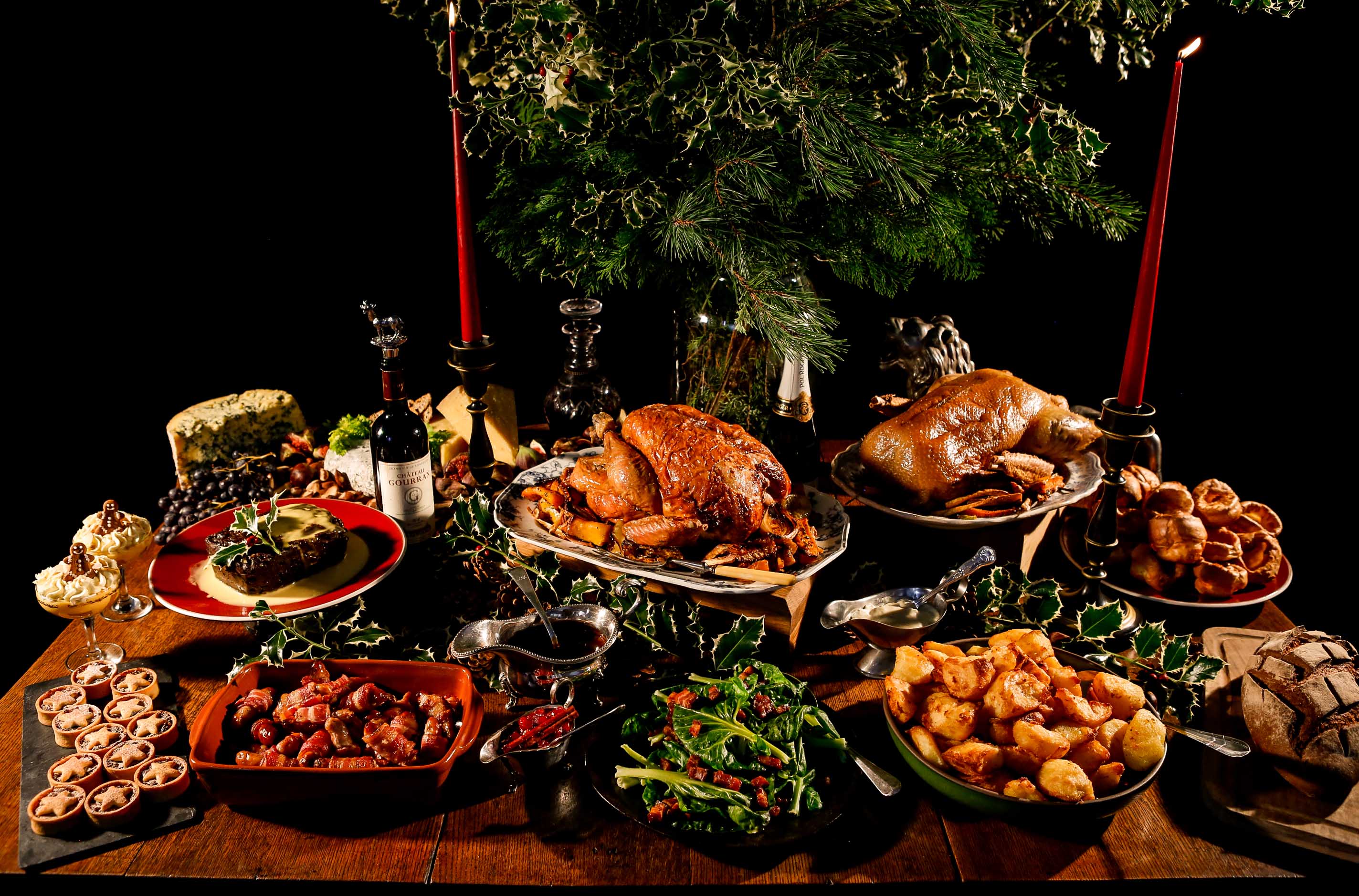 Christmas Events Menus - bread & honey